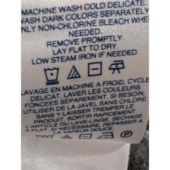 Lands' End Women's Gray Oversized Tunic Sweater Knit Knee Length Shirt Size XS - Picture 10 of 14